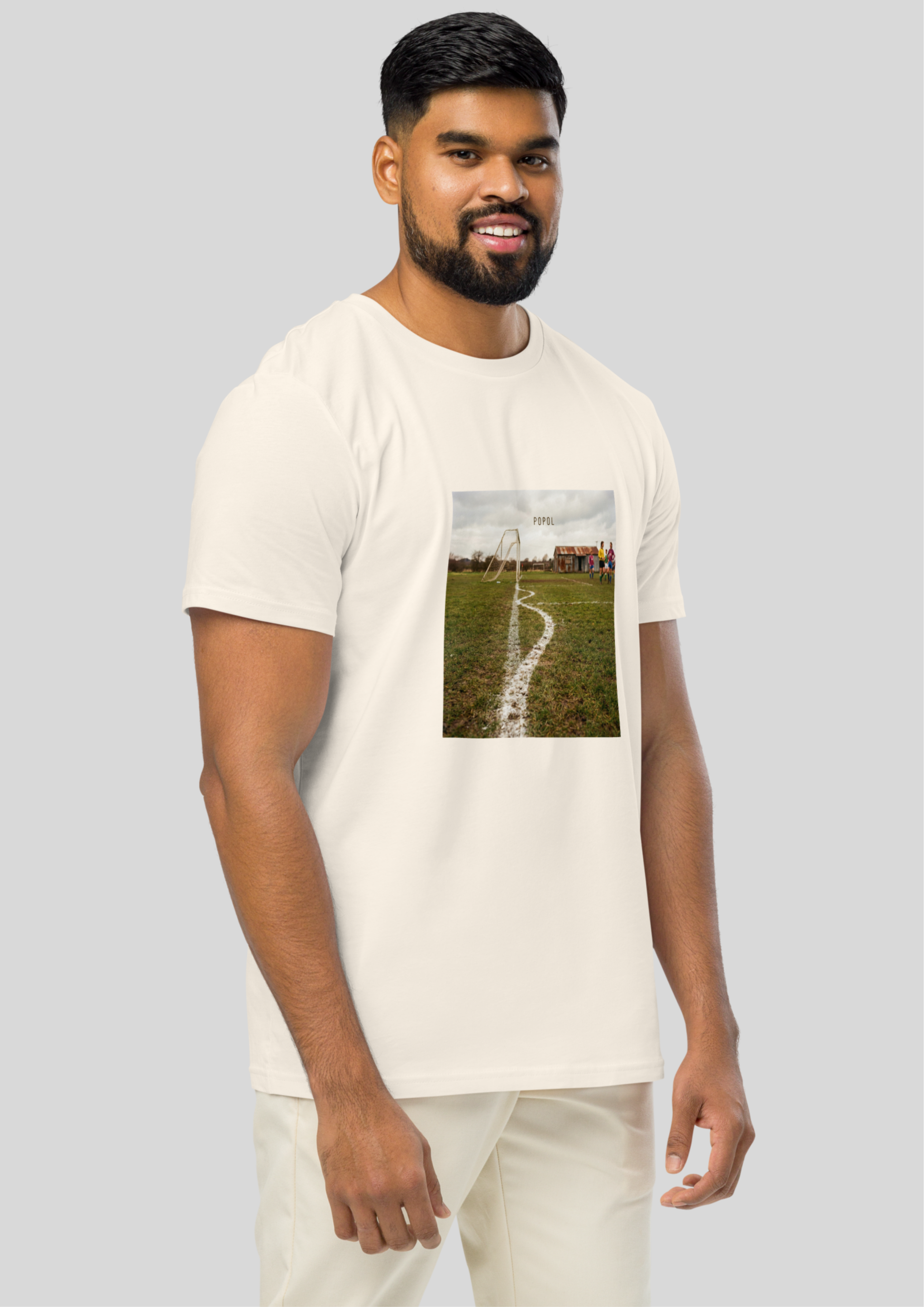 Scheef gekalkt t-shirt