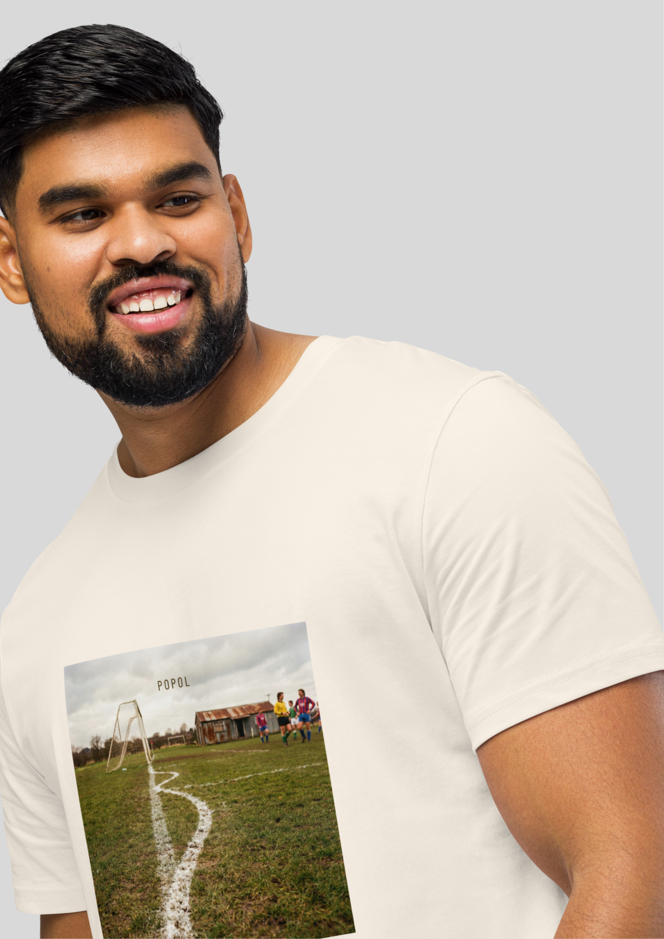 Scheef gekalkt t-shirt
