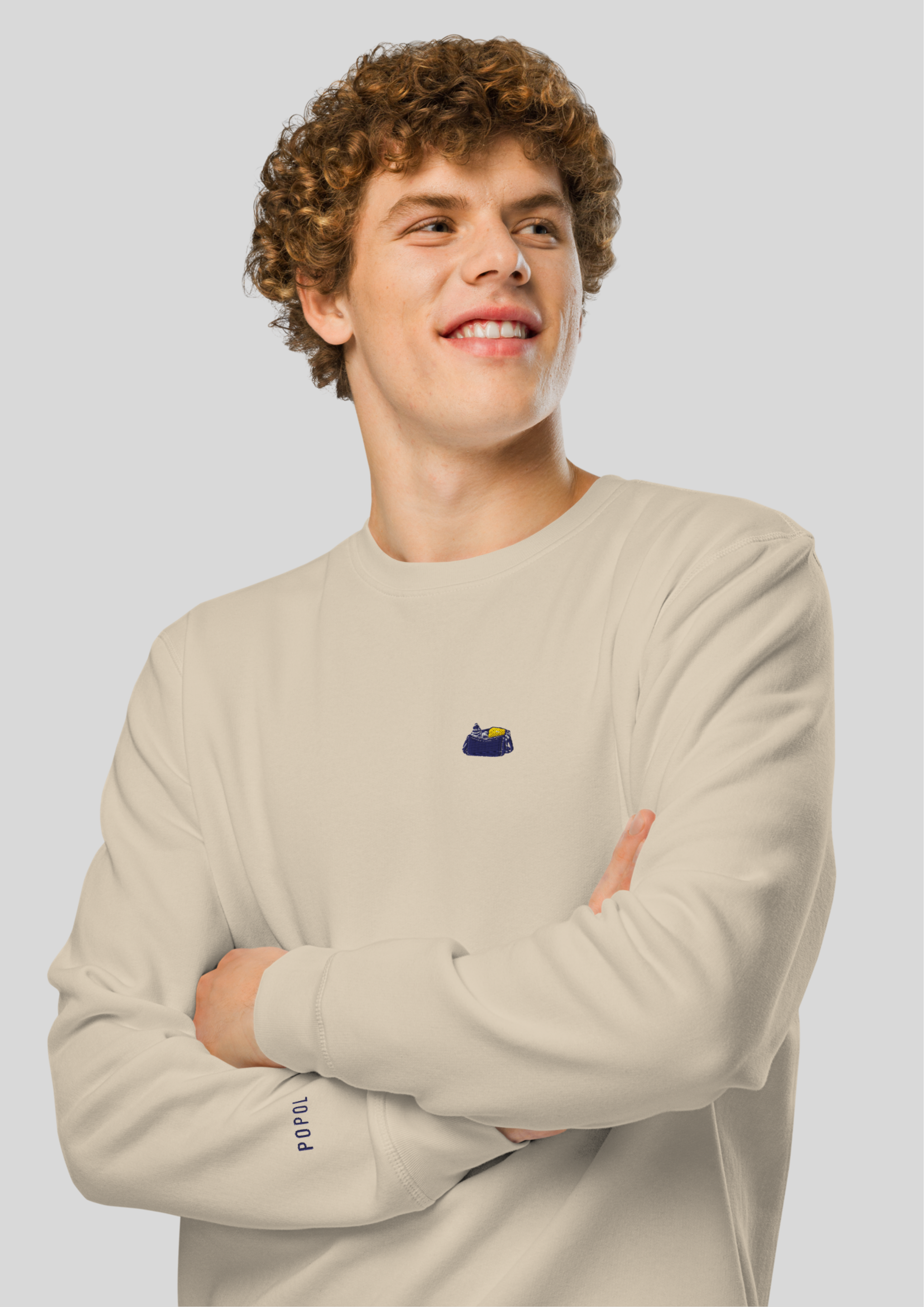 Magische spons sweatshirt